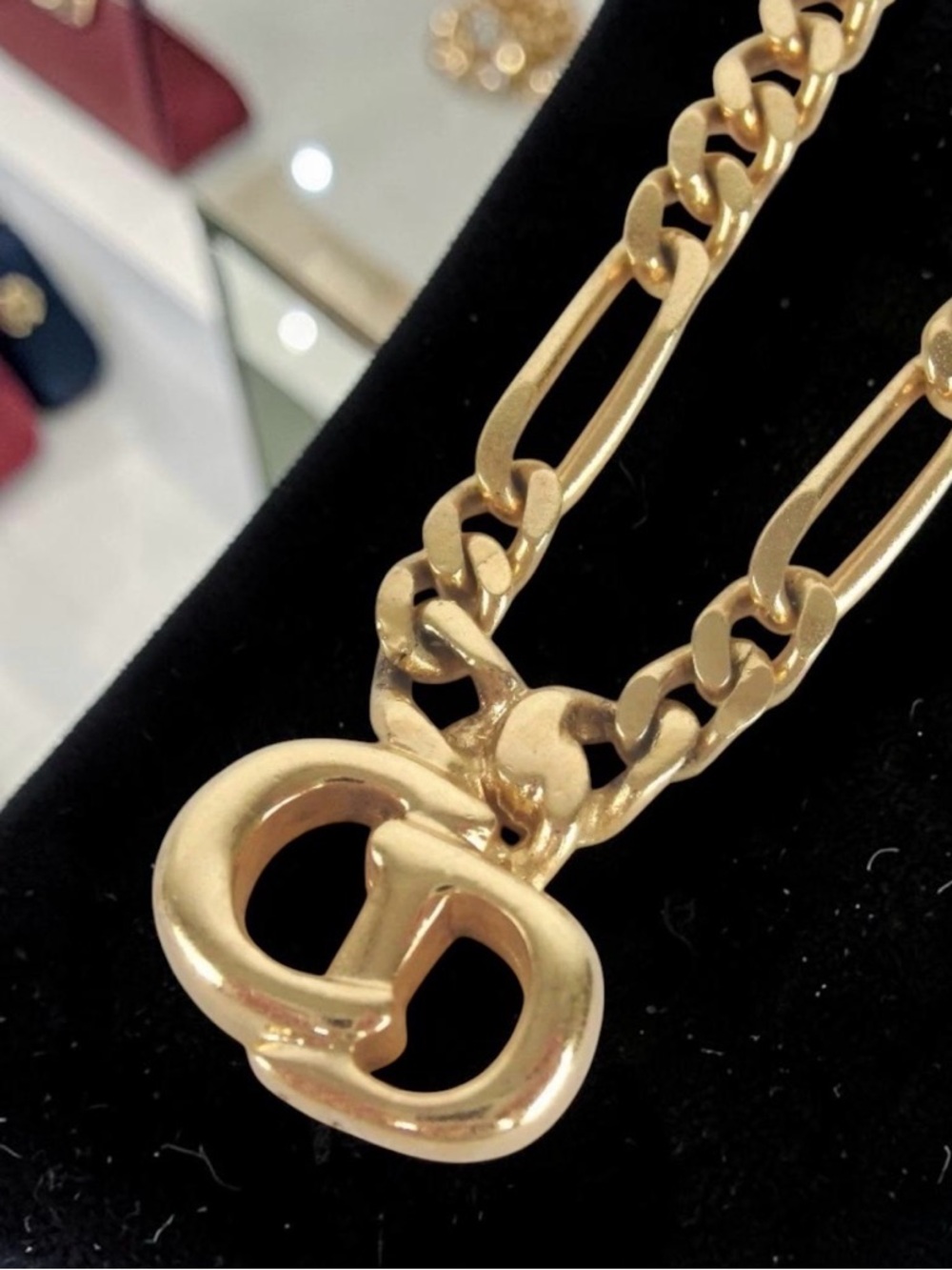 DIOR Vintage CD Logo Necklace- Germany🔥 - Picture 7 of 14